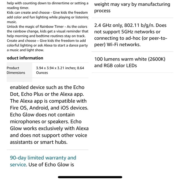 Amazon Echo glow - Picture 2 of 2